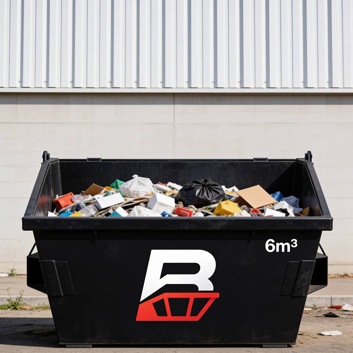 Brisbane Skip Co 6m³ skip bin